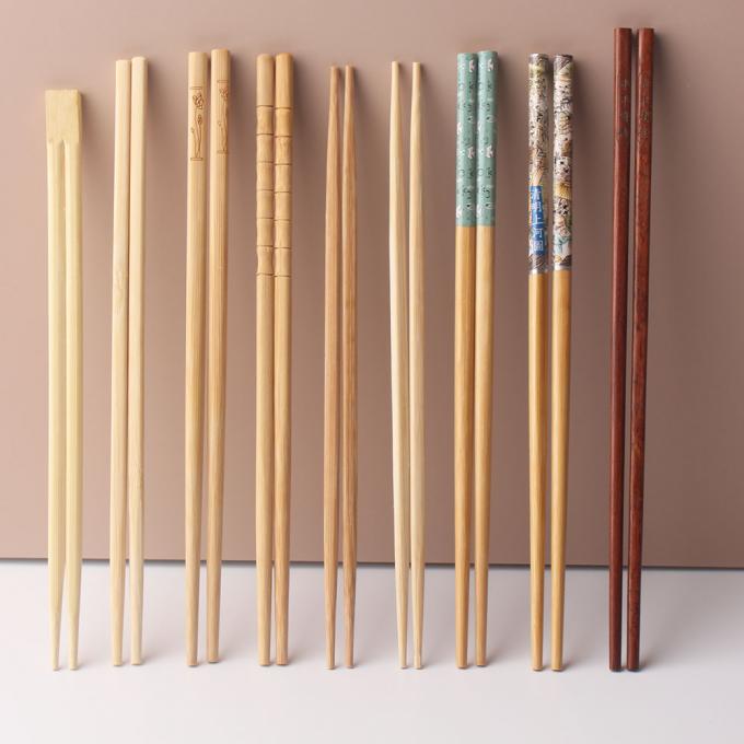 Tensoge Round Chopsticks Panda Takeaway Food Packaging Ramen Sushi Restaurant Bamboo Sticks 2