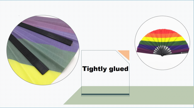 13 Inch Custom logo Clack Folding Hand Fan Large Folding Bamboo Hand Fan Blank Clacking Sublimation Fan for Wedding and Dancing 4