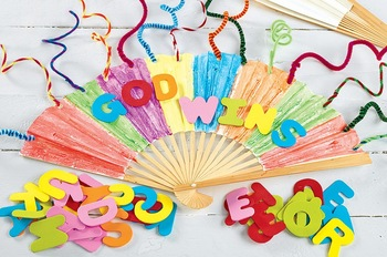 13 Inch Custom logo Clack Folding Hand Fan Large Folding Bamboo Hand Fan Blank Clacking Sublimation Fan for Wedding and Dancing 12