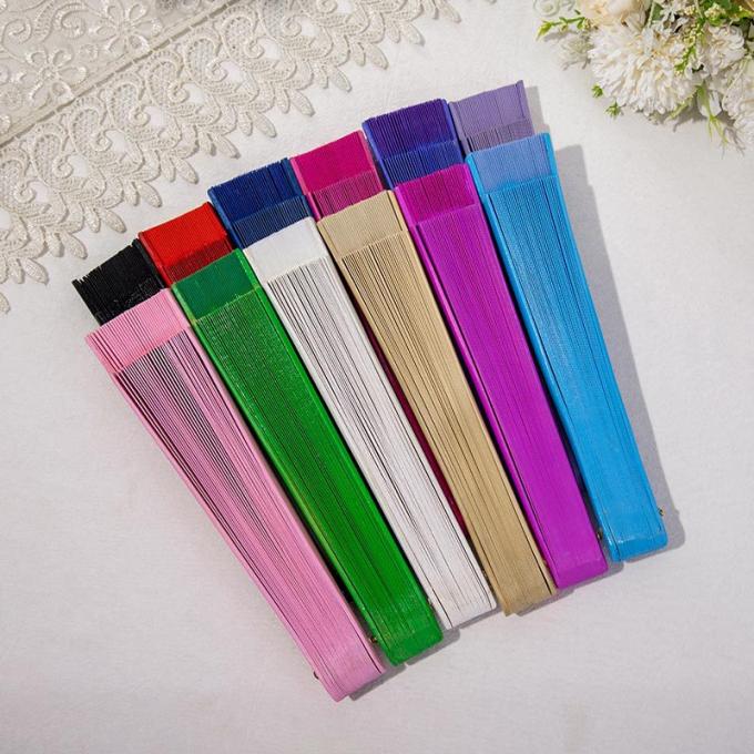 Wholesale High Quality Colorful Spot 23 cm Gift Fan Hand-painted Wooden Fan Spanish Wooden Crafts Folding Hand Fan 5