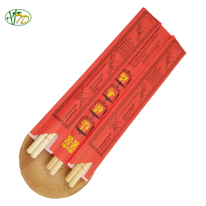 Wholesale China Disposable Bamboo Chopstick Sushi Chopsticks In Paper Packing