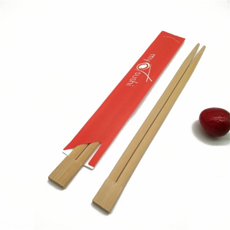23cm Natural Color Disposable Wooden Chopsticks 10g Sushi Bamboo Chopsticks With Individual Wrapping for Picnic