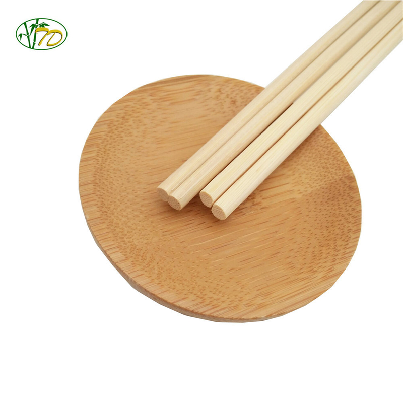 2024 competitive price Bamboo Disposable Chopsticks 21cm Natural Color Tensoge    chopsticks for Fish