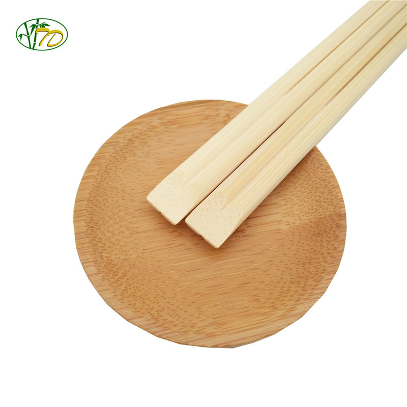2024 competitive price Bamboo Disposable Chopsticks 21cm Natural Color Tensoge    chopsticks for Fish