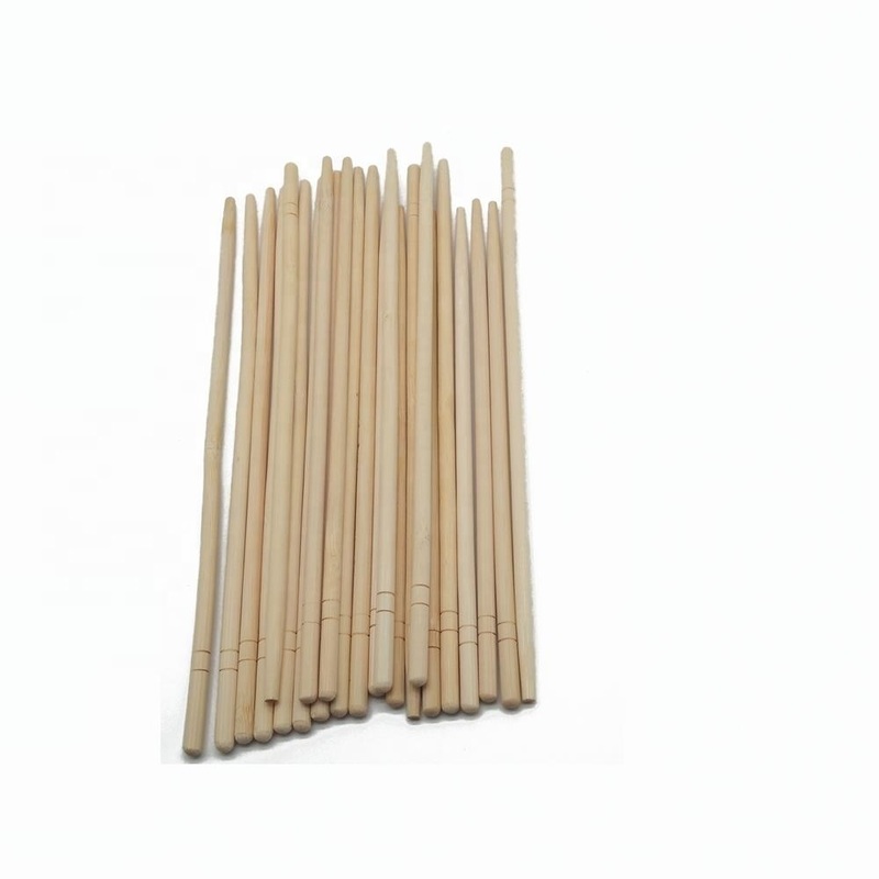 Disposable Bamboo Chopsticks 100prs/bag with 4.0-5.0mm Thickness and 180-230mm Length for Eco-Friendly Dining