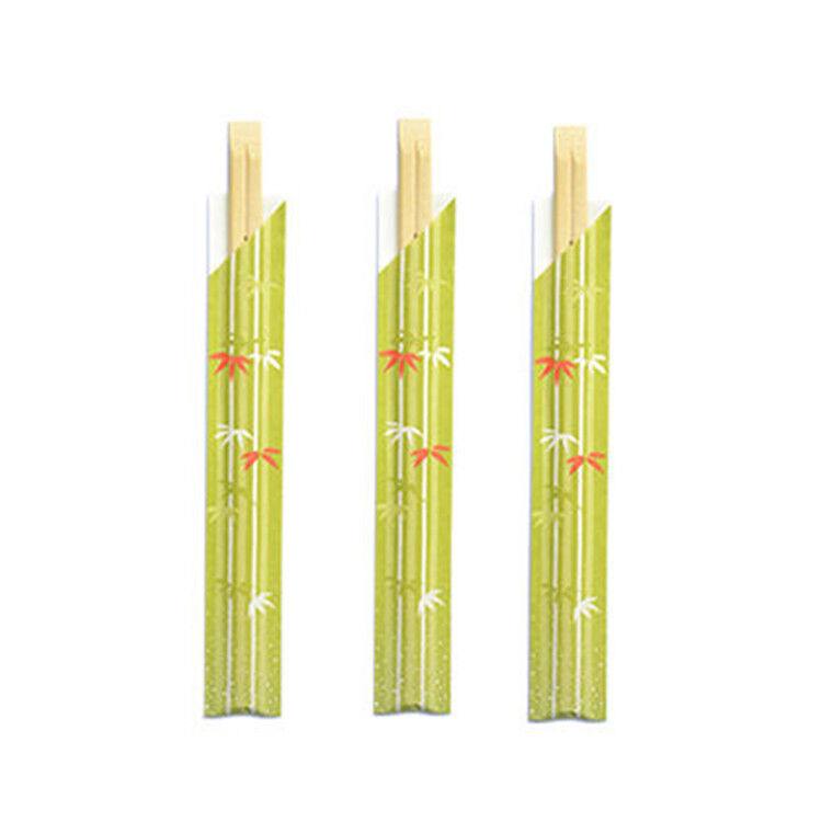 Food-Safe Disposable Bamboo Chopsticks 24 cm Length Made from 100% Natural Moso Bamboo