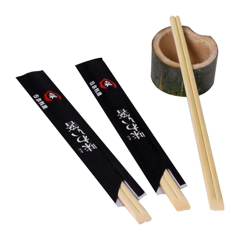 Custom Laser Engraved Bamboo Chopsticks With Personalized Logo Reusable Chopsticks for Restaurant Home Use
