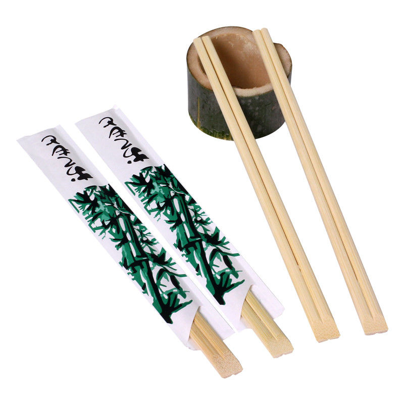 Custom Laser Engraved Bamboo Chopsticks With Personalized Logo Reusable Chopsticks for Restaurant Home Use
