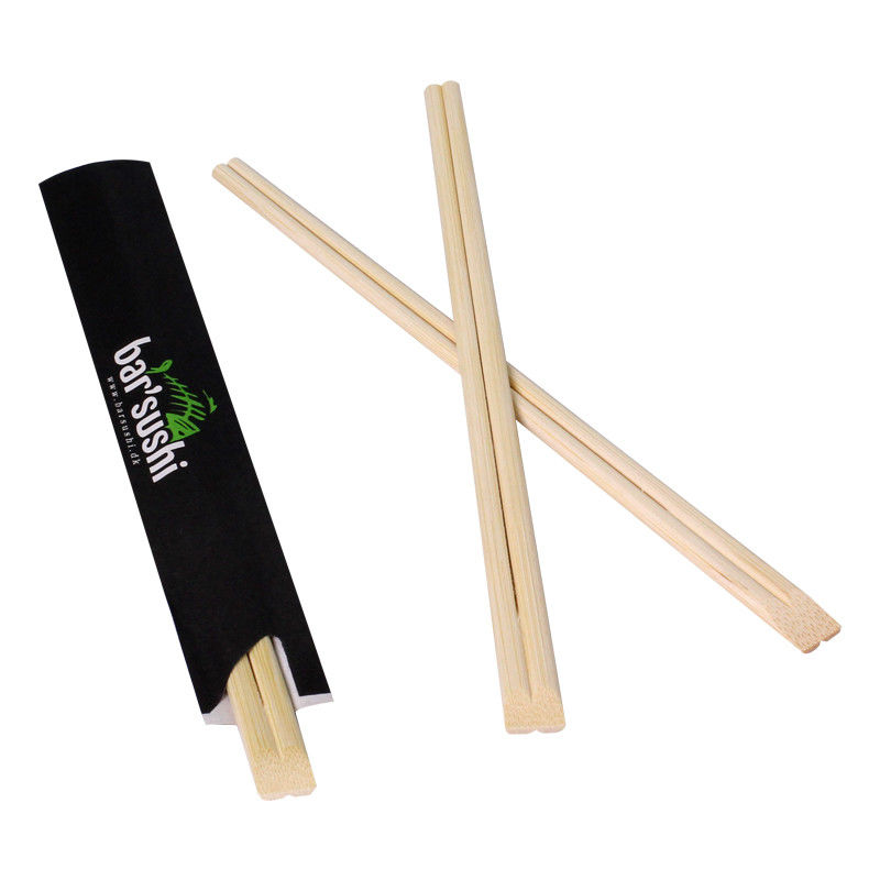 Custom Laser Engraved Bamboo Chopsticks With Personalized Logo Reusable Chopsticks for Restaurant Home Use