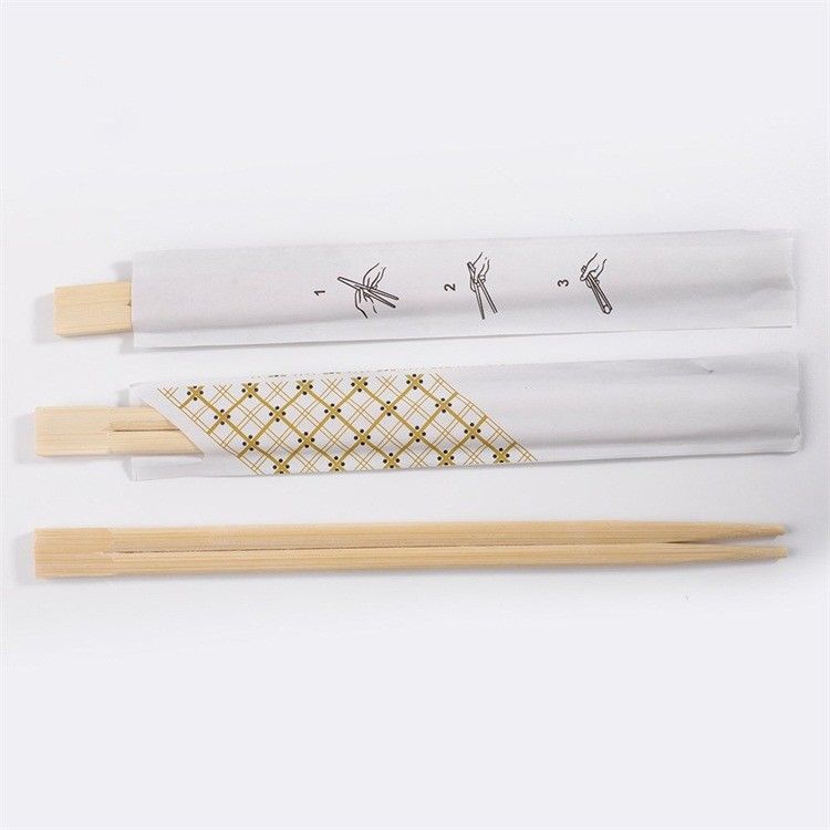 Hot Selling Chopsticks With Logo Chinese Twin Disposable Food Safety Chopstick