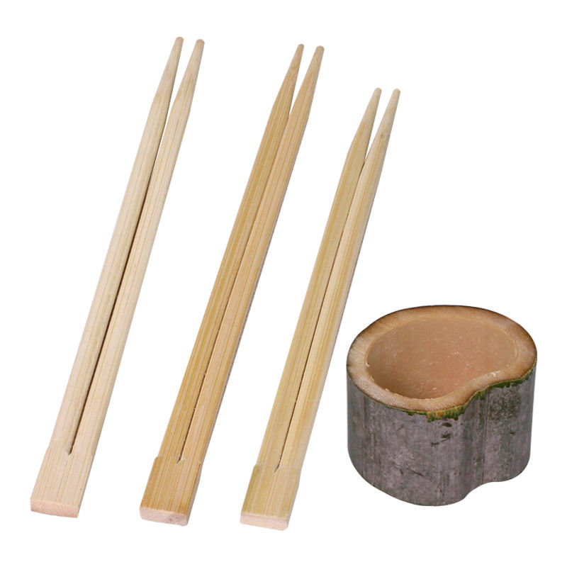 Natural Bamboo Reusable Custom Print Chopsticks for Chinese and Japanese Cuisine