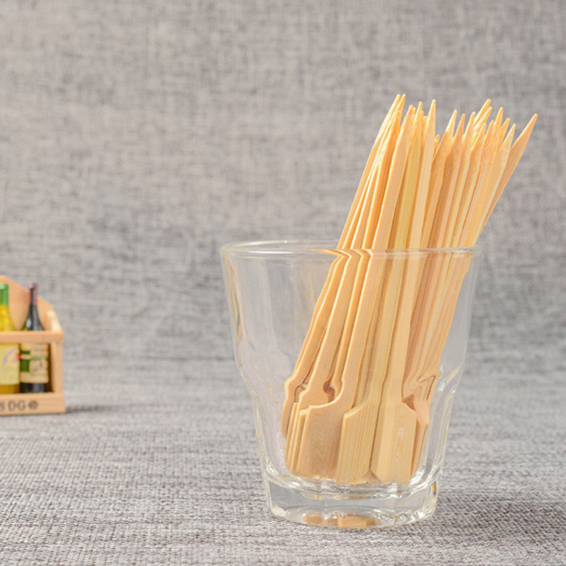 Sharpened Stick Bamboo and Wooden bbq Bamboo Skewers Bamboo Picks