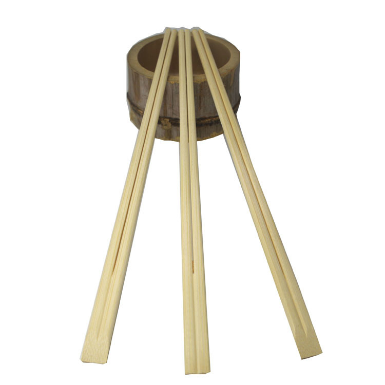 Custom Logo Printed Disposable Bamboo Chopsticks for Restaurant Opp Package