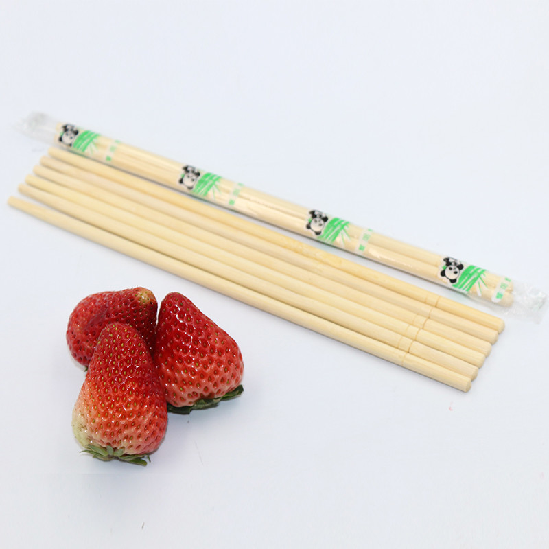 Customized Logo Disposable Bamboo Chopsticks Biodegradable Chopstick Carbonized Bamboo Chopsticks