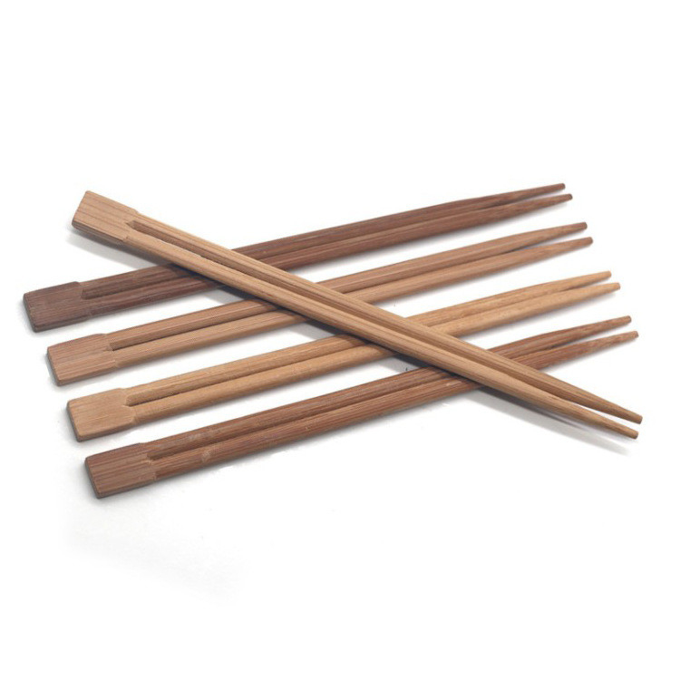 Disposable Carbonized Chinese Bamboo Chopsticks , Custom Hashi Chopsticks