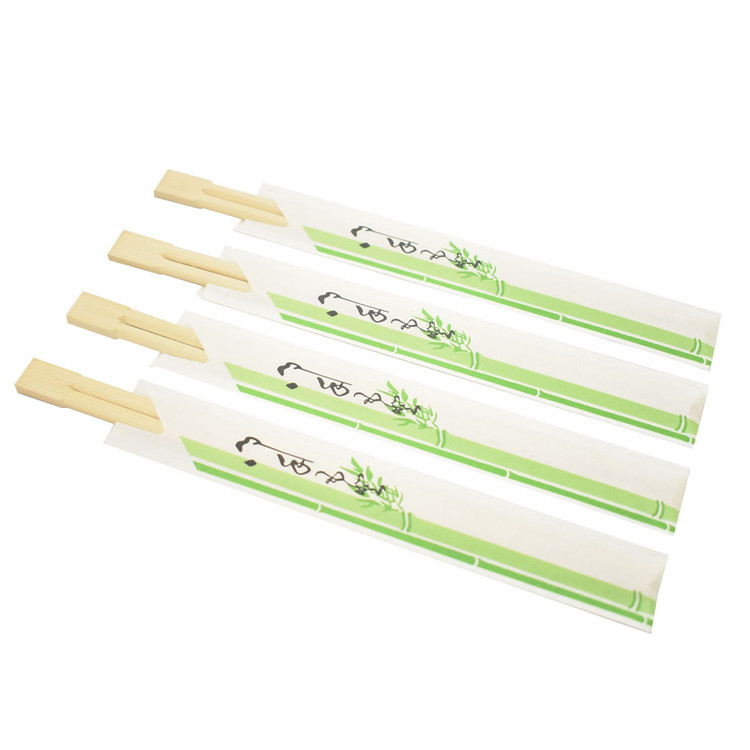 Latest Bamboo Chopsticks Natural Biodegradable Carbonized Cutlery Disposable Bamboo Twin Chopsticks Customized Logo