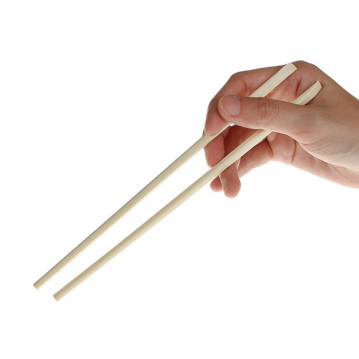 Custom Logo Disposable Round Bamboo Chopsticks For New Year In Chinese And Japanese Style