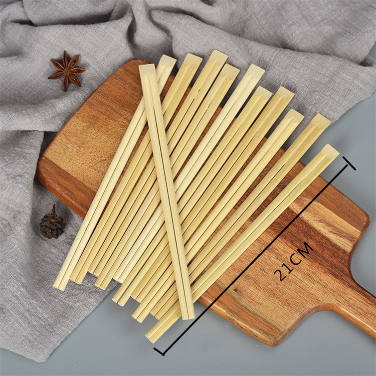 Custom Logo Disposable Round Bamboo Chopsticks For New Year In Chinese And Japanese Style