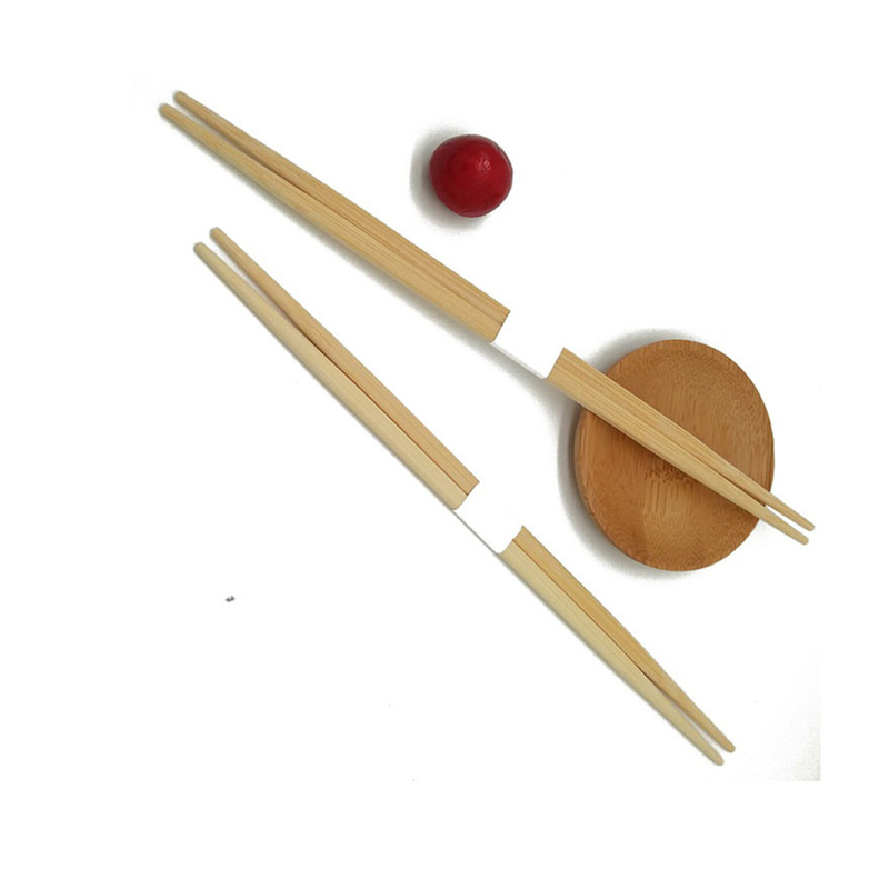 18cm/21cm/24cm Length Eco-Friendly Disposable Bamboo Wooden Chopsticks with Paper Sleeve