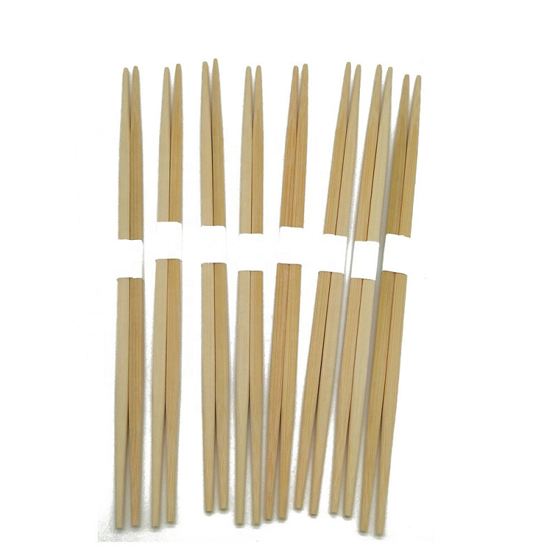 18cm/21cm/24cm Length Eco-Friendly Disposable Bamboo Wooden Chopsticks with Paper Sleeve