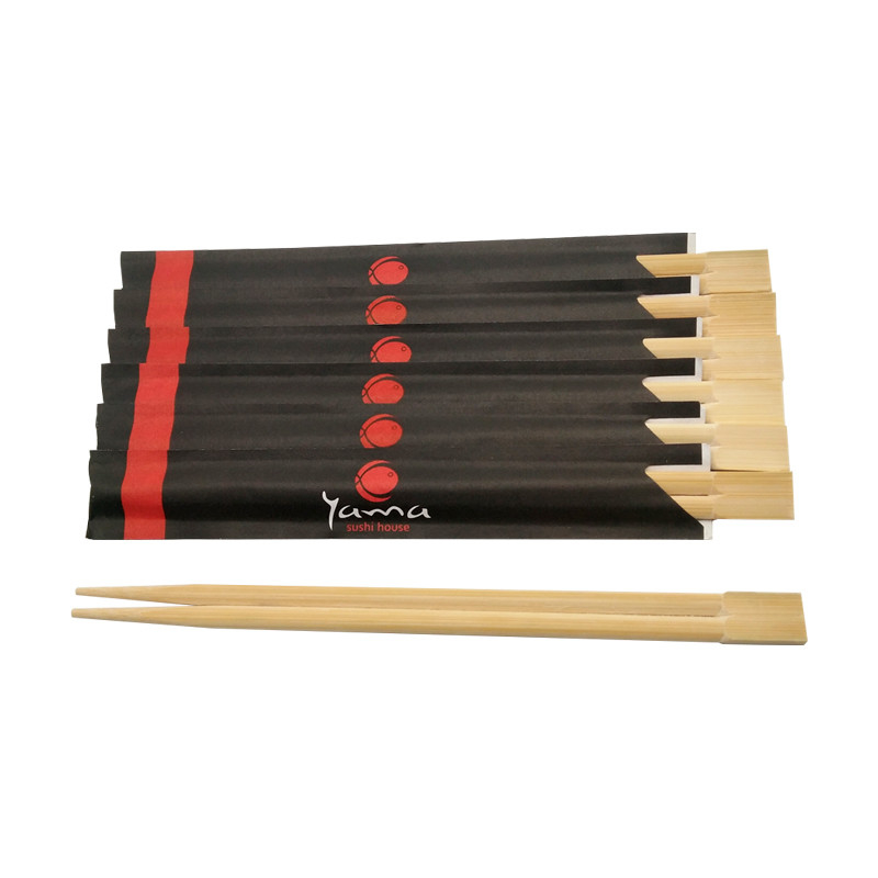 Bamboo Round Customized Sushi Chopsticks Disposable