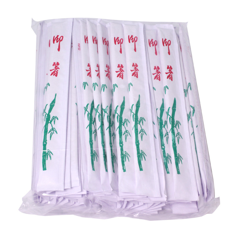 Custom Japanese Disposable Bamboo Chopsticks Twin Chopsticks With Logo