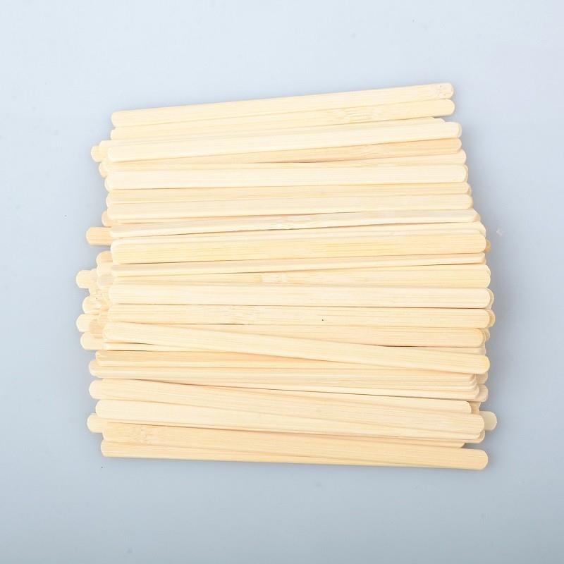 Individually Wrapped Disposable Wooden Bamboo Coffee Stirrers