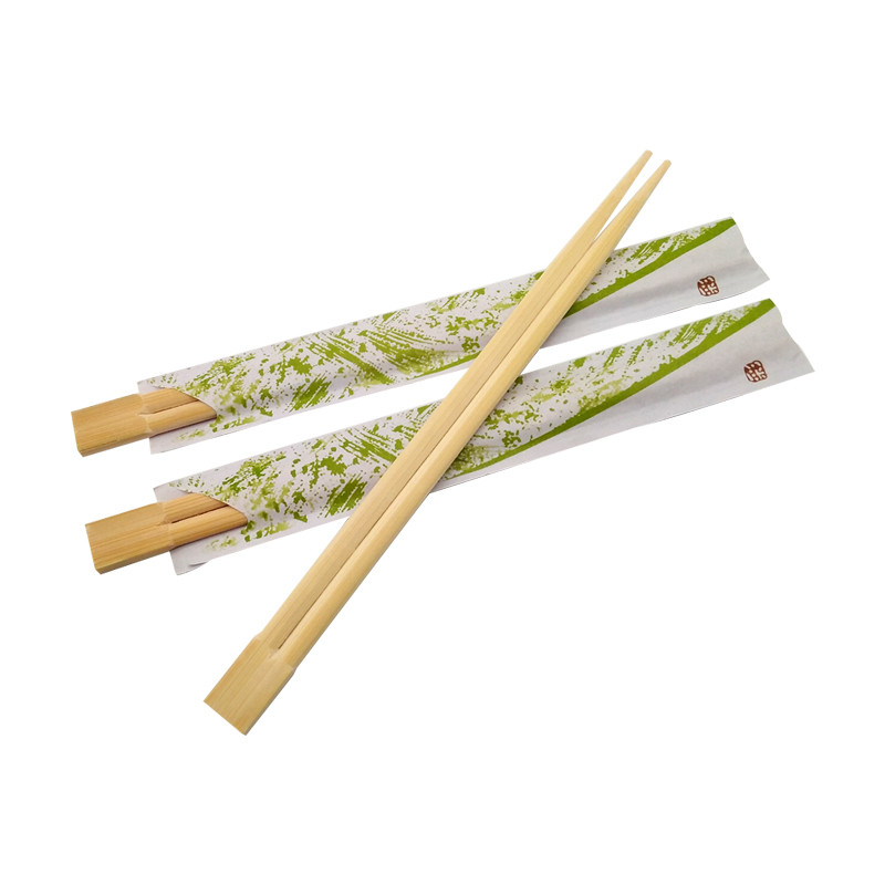 Japanese Korean Style Sushi Chopsticks Reusable Bamboo Craft Chopstick Customized Logo Printed Chopsticks