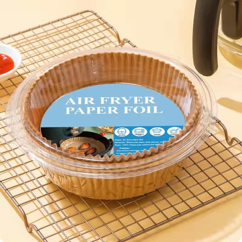 50pcs 100pcs Air Fryer Disposable Paper Liner Non Stick For Baking
