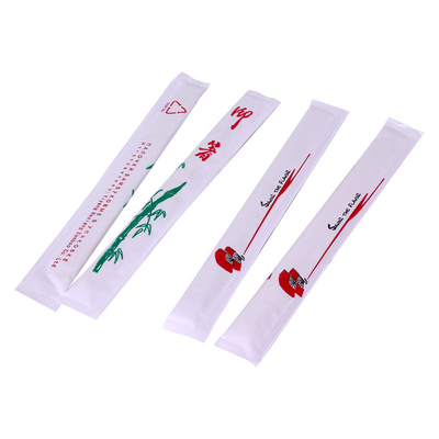 Custom Japanese Disposable Bamboo Chopsticks Twin Chopsticks With Logo